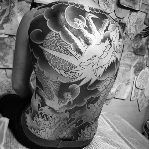 tatuagem nuvem oriental 61