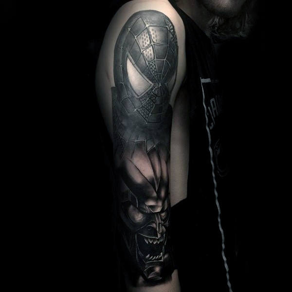 tatuagem spiderman homem aranha 161