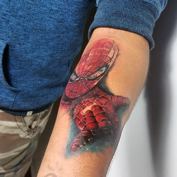 tatuagem spiderman homem aranha 349