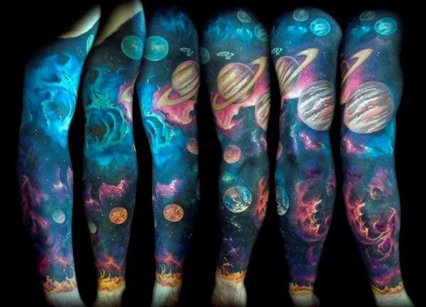 tatuagem universo 13