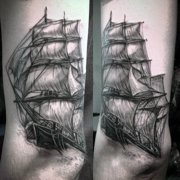tatuagem veleiro 23