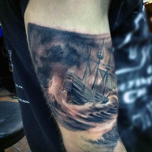 tatuagem veleiro 25