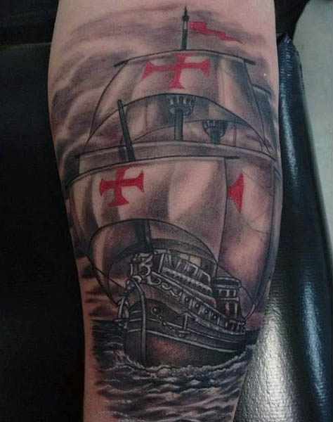 tatuagem veleiro 65