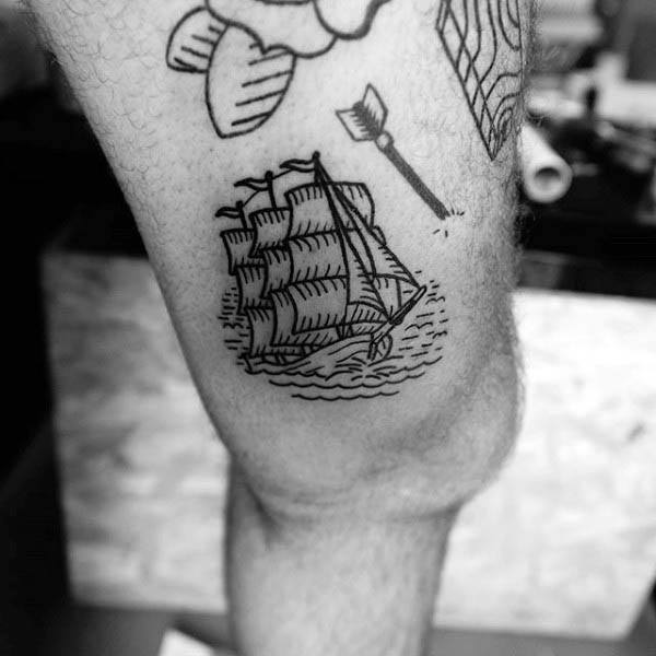 tatuagem veleiro 75