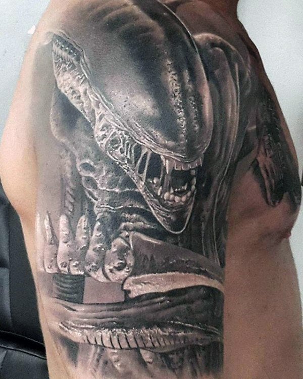 tatuagem alien 23