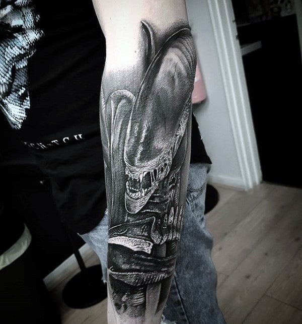 tatuagem alien 57