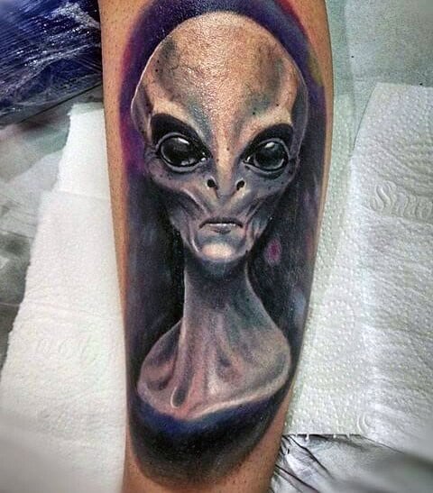 tatuagem alien 81