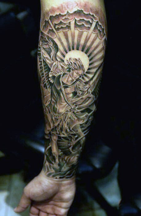 tatuagem anjo da guarda 169