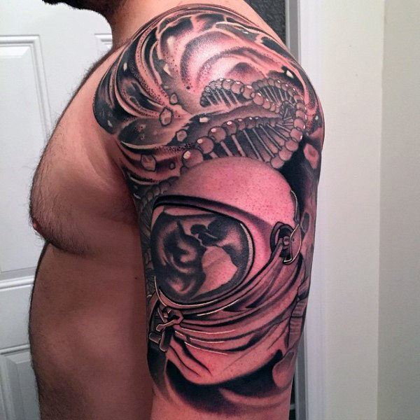 tatuagem astronauta astronomia 285