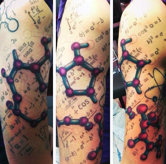 101 tatuagens científicas (e os seus significados)