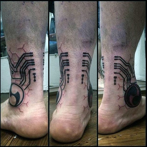 tatuagem circuito eletronico 229