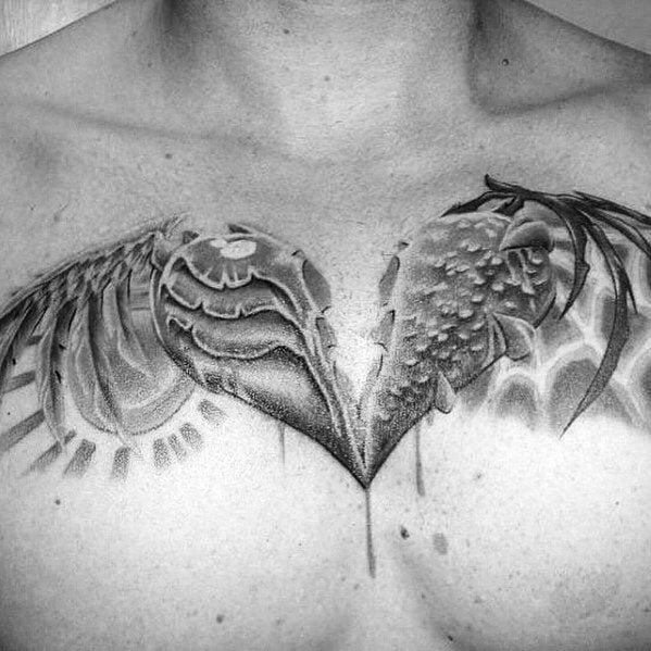 tatuagem coracao partido 08