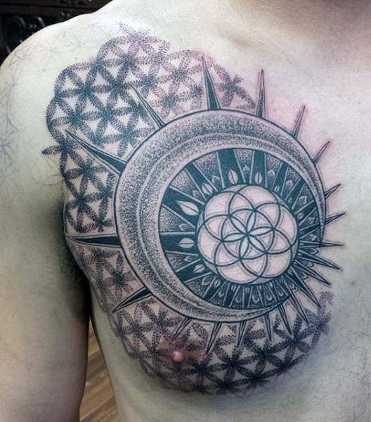 tatuagem geometria sagrada 177