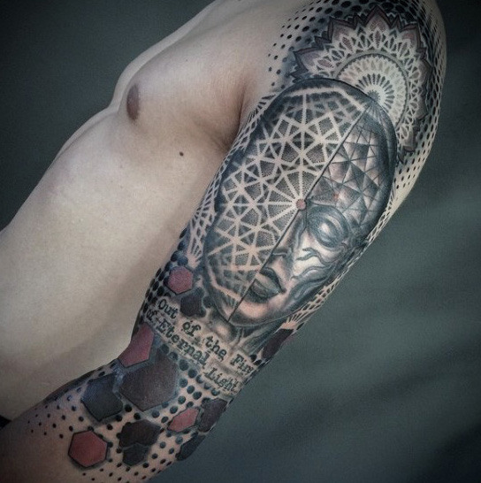 tatuagem geometria sagrada 249