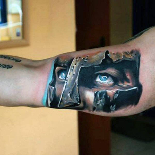 tatuagem guerreiro 357