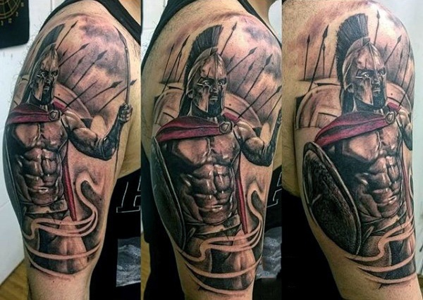 tatuagem guerreiro 69