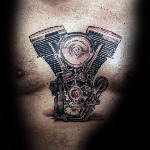 tatuagem motor 37