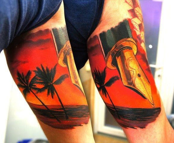 tatuagem praia 29