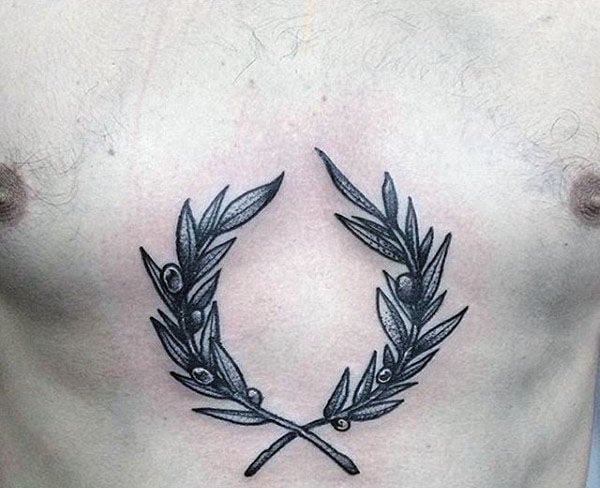tatuagem ramo de oliveira 157