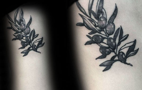 tatuagem ramo de oliveira 55