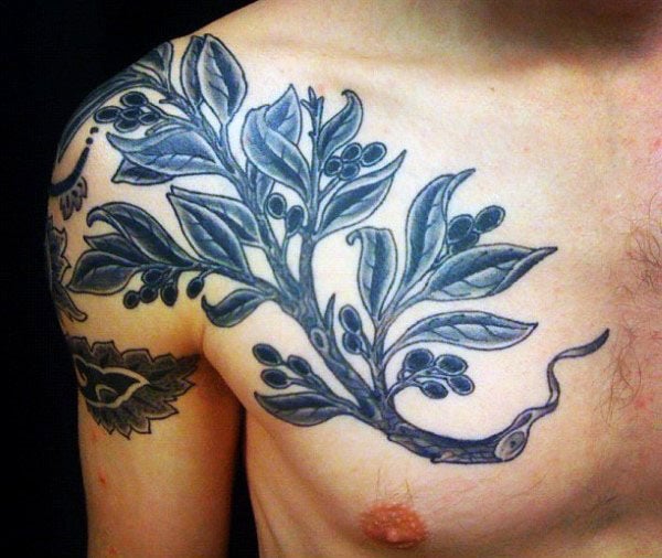tatuagem ramo de oliveira 97