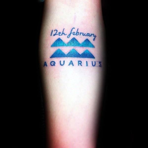tatuagem signo aquario 10