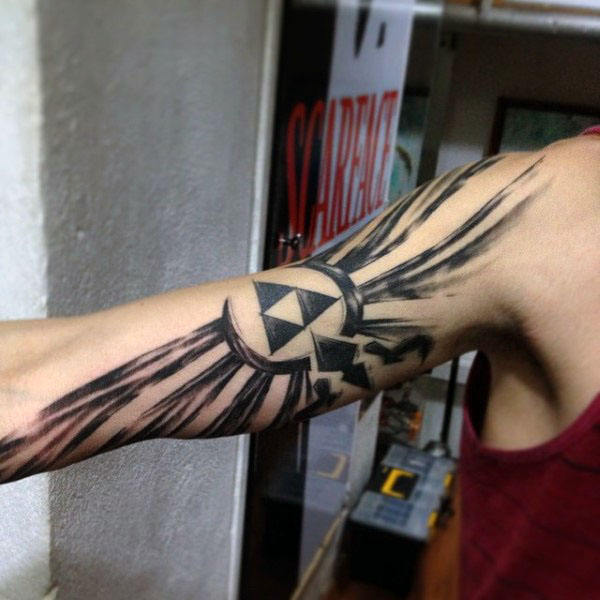 tatuagem triforce 19