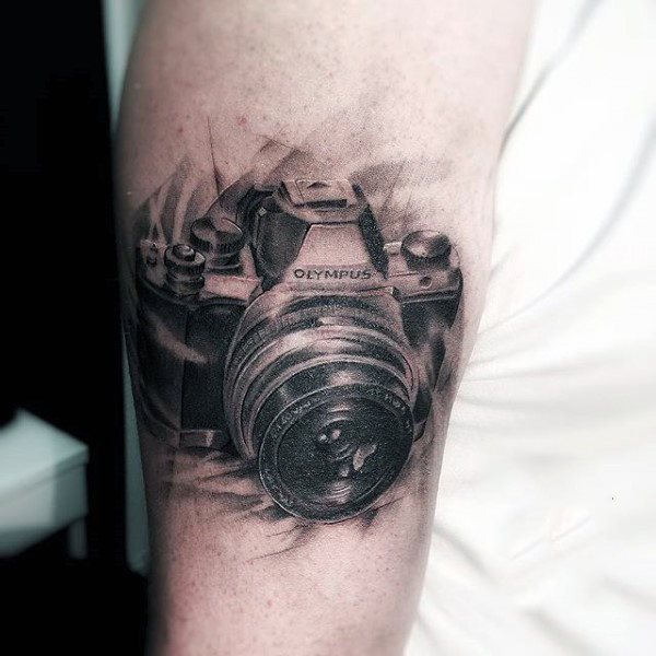 tatuagem camera fotografica 113
