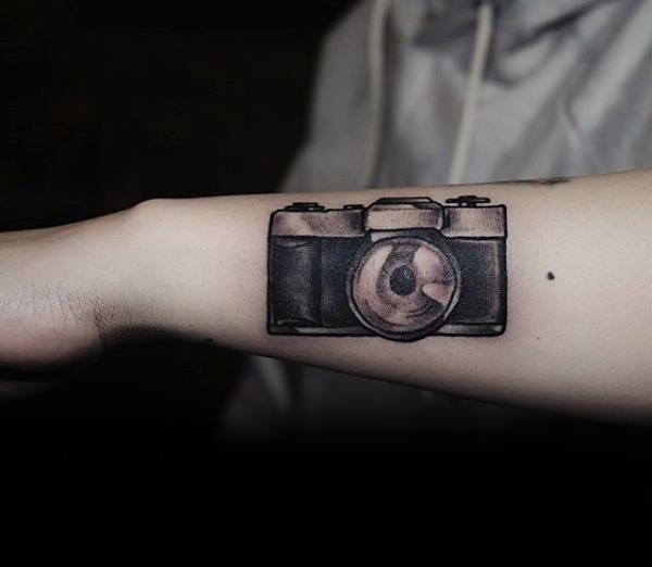 tatuagem camera fotografica 117