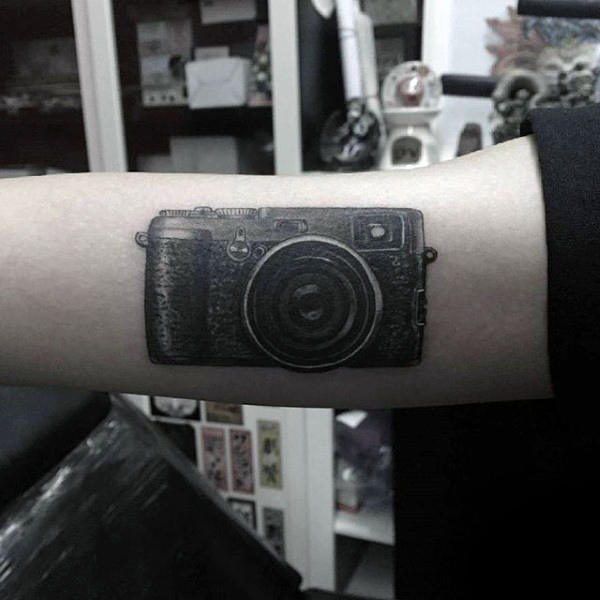tatuagem camera fotografica 89