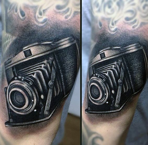 tatuagem camera fotografica 91