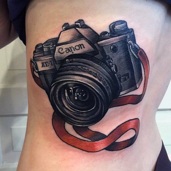 tatuagem camera fotografica 97