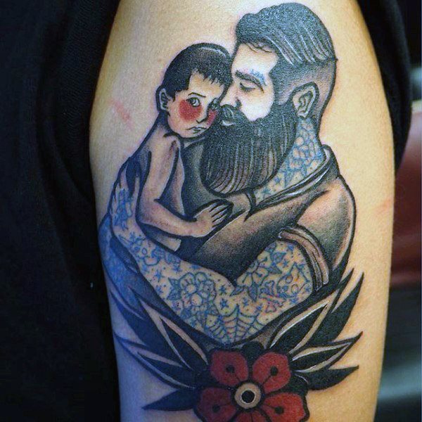 45 Tatuagens de pais e filhos tenha uma e represente a