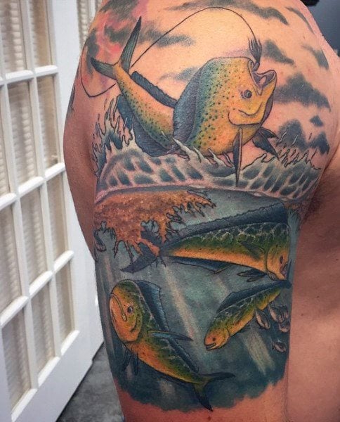 tatuagem pesca 148