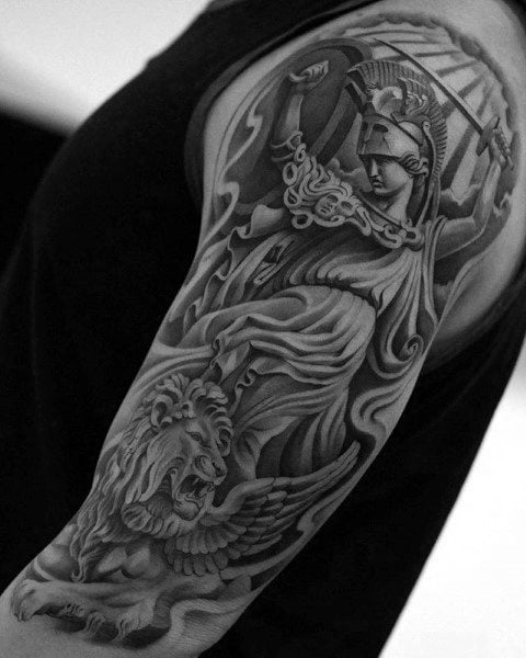 tatuagem deusa atena 31