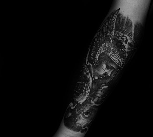 tatuagem deusa atena 37