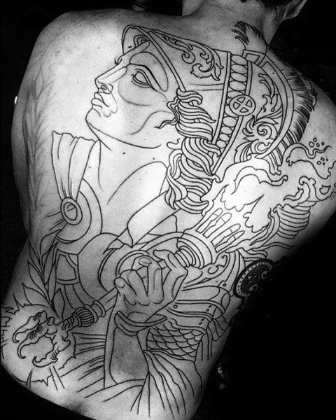 tatuagem deusa atena 65