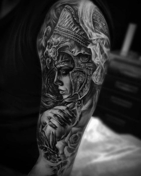 tatuagem deusa atena 89