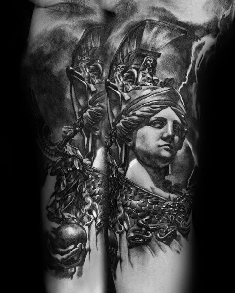 tatuagem deusa atena 93