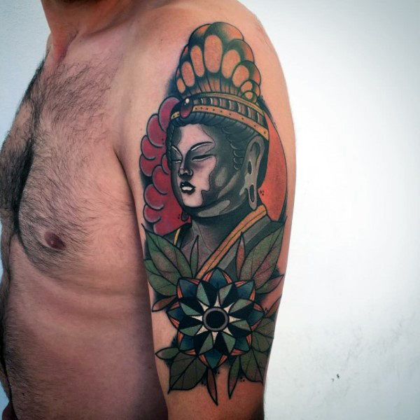 105 tatuaje budiste pentru bărbați și femei